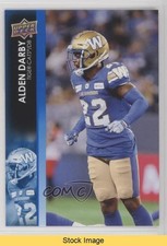 2022 Upper Deck CFL Blue Alden Darby #138 READ 1g4p