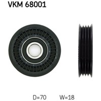 Umlenk-/FüHrungsrolle Keilrippenriemen Skf Vkm 68001