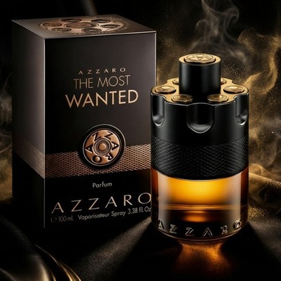 Azzaro The Most Wanted 3.4 oz / 100 ml Brown EDP Men's Perfume Spray NEW In Box