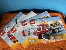 Lego Creator Model Team 7347 Highway Pickup complete w/manual&rsquo;s/2 light bricks