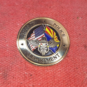 Vintage Tucson Police Motor Unit Challenge Coin