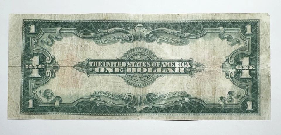 1923 $1 Legal Tender Horse Blanket" Red Seal Fr.40 - Image 2 of 2