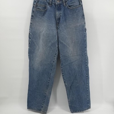 Vintage 90s FUBU Carpenter Jeans 32x31 Blue Baggy Wide Leg Hip Hop