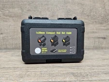 Tactical 1x20mm 2MOA Red Dot Sight & 1 Inch Riser Mount Waterproof Shake Awake