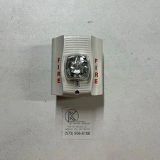 System Sensor #SWK, Strobe Only, Weatherproof , 12/24 V, Wall Mt, White.