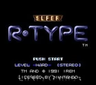 Super R-Type - SNES Super Nintendo Game