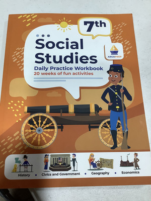 Argoprep ArgoPrep 7th Grade Social Studies (Paperback) Book NEW