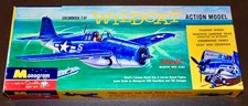ORIGINAL MONOGRAM FOUR-STAR GRUMMAN F4F WILDCAT PA66-98  MODEL KIT, 1961