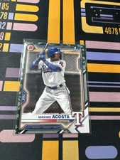 Maximo Acosta 2021 1st Bowman Chrome Prospects #BCP-7
