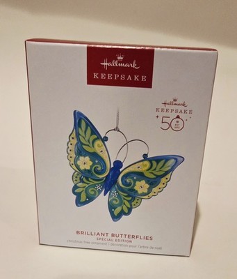 Hallmark Keepsake Ornament 2023 Brilliant Butterflies Special Edition
