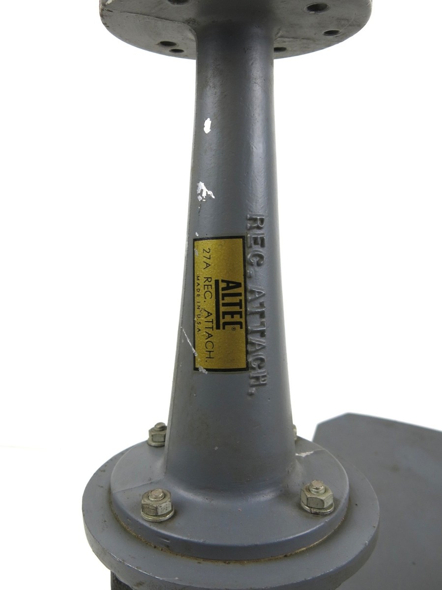 Altec / Western Electric 31A Speaker Horn + 27A Receiver Stem | eBay