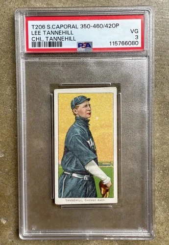 1909-11 T206 Lee Tannehill - PSA 3