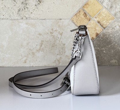 Michael Kors Jet Set Travel Medium Pouchette Crossbody Bag - Gray