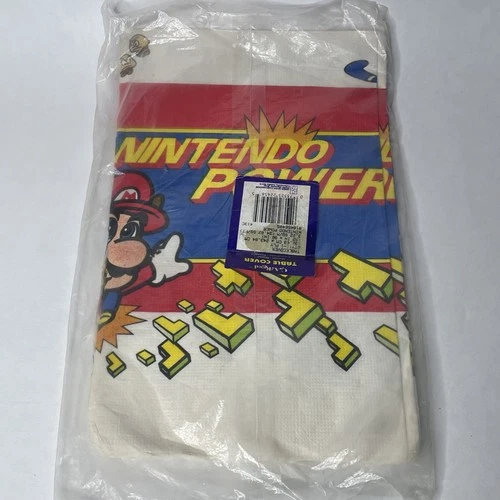 Sealed 1988 Vintage Super Mario Bros. Nintendo Power Paper  C A Reed Table Cover