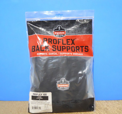 Ergodyne Proflex 100 Spandex Back Support Black X-Large #11385