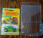 Vintage 1975 Matchbox Planet Scout No. 59 On Card w/ protective plastic holder