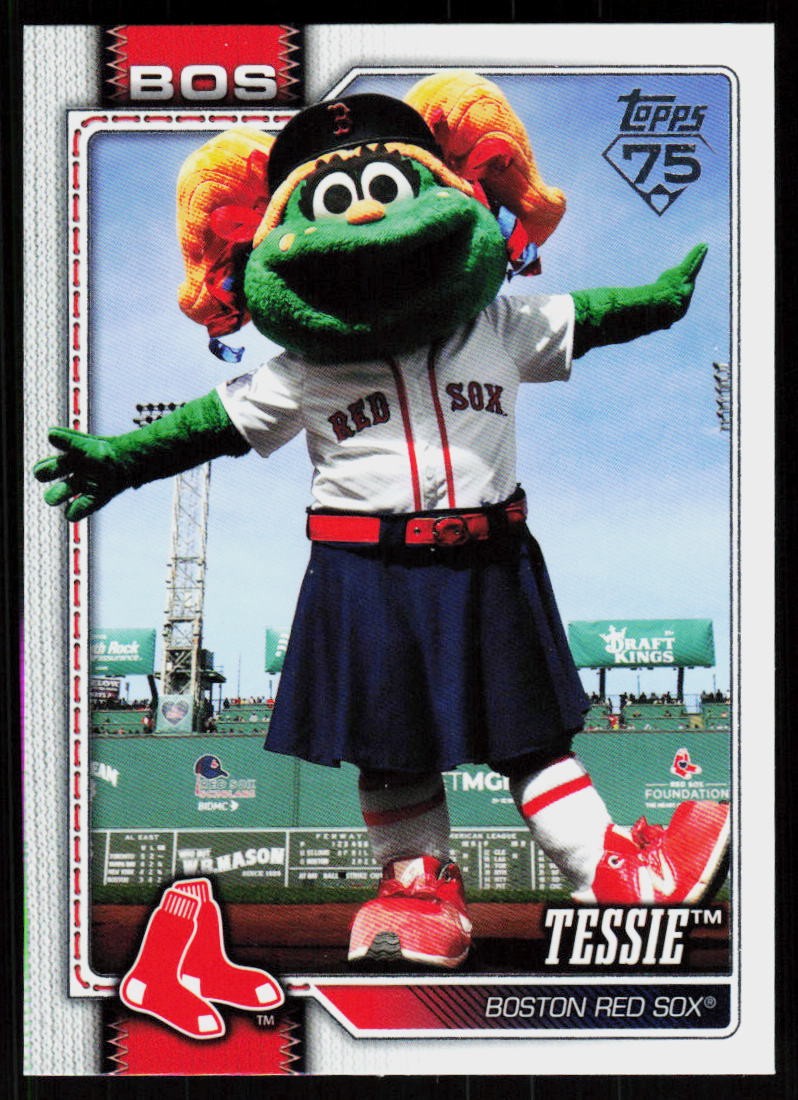 2026 Topps Tessie #M-26 BASEBALL CARD Boston Red Sox Mascots