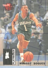 1992-93 Fleer Ultra - Playmaker Muggsy Bogues #2 Hornets
