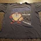 TAZ Tasmanian Devil x Dallas Cowboys 90's Looney Tunes NFL Tee Shirt 1993 Vtg Md — photo 2