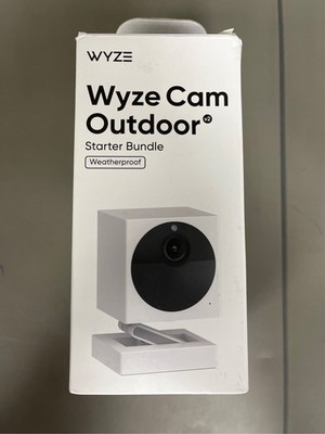 WYZE Cam Outdoor Starter Bundle v2 (Includes Base Station and 1 Camera), 1080p H