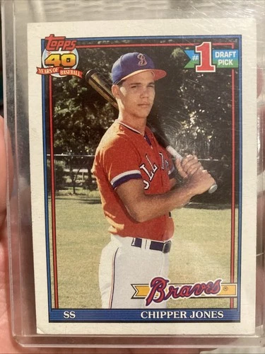 1991 Topps - Chipper Jones #333 (RC)