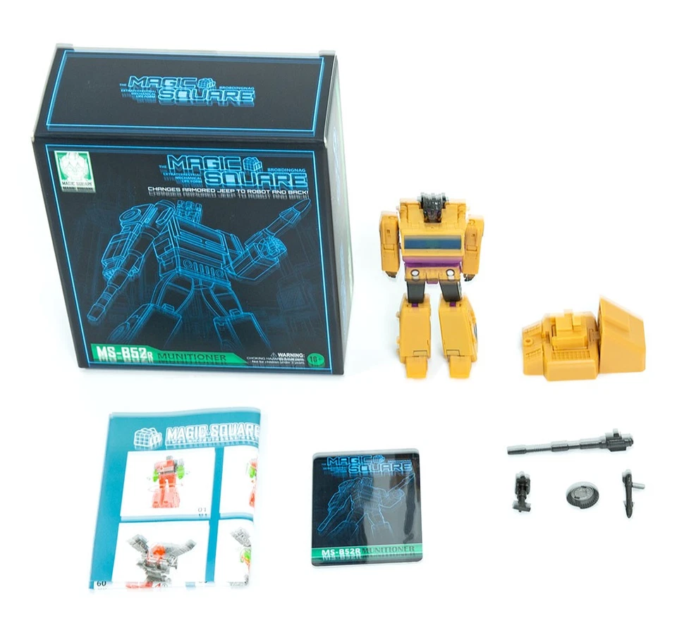 Magic Square Swindle MS-B52R Munitioner MS-toys Bruticus Action Figure in stock - Image 4 of 4