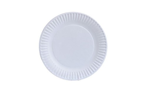Paper Plate 6inch-200countt Paper Plates, 6", White (Pack of 200)