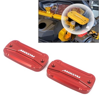 Red Motorcycles Front Fluid Reservoir Cover Fits For SYM MAXSYM TL 500 TL500