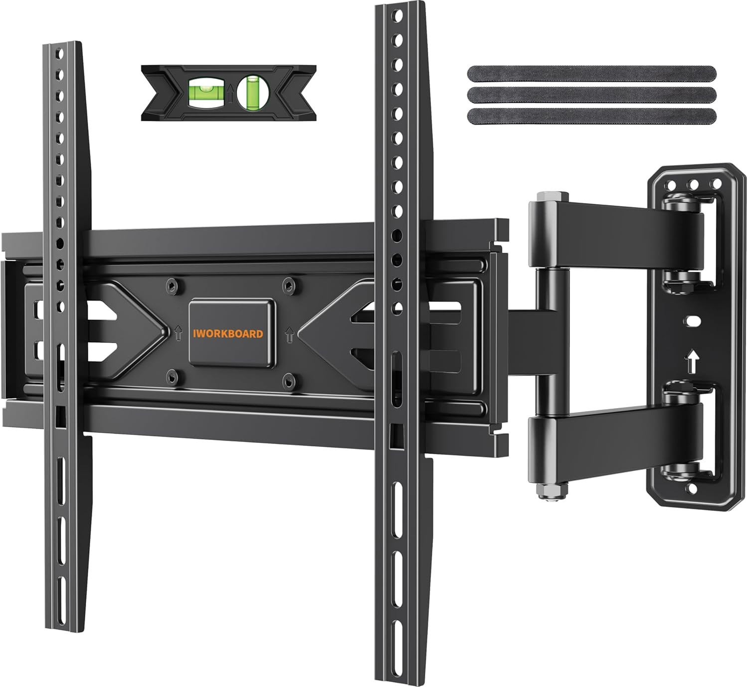 40 43 50 55 Inch Full Motion Corner TV Wall Mount for Most 32-65 Inch Flat & Cur
