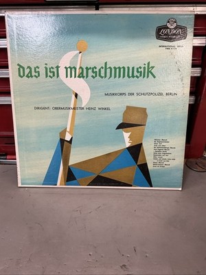 Das ist Marschmusik Der Schutzpolizei Berlin ENGLAND IMPORT Lp Vinyl Record