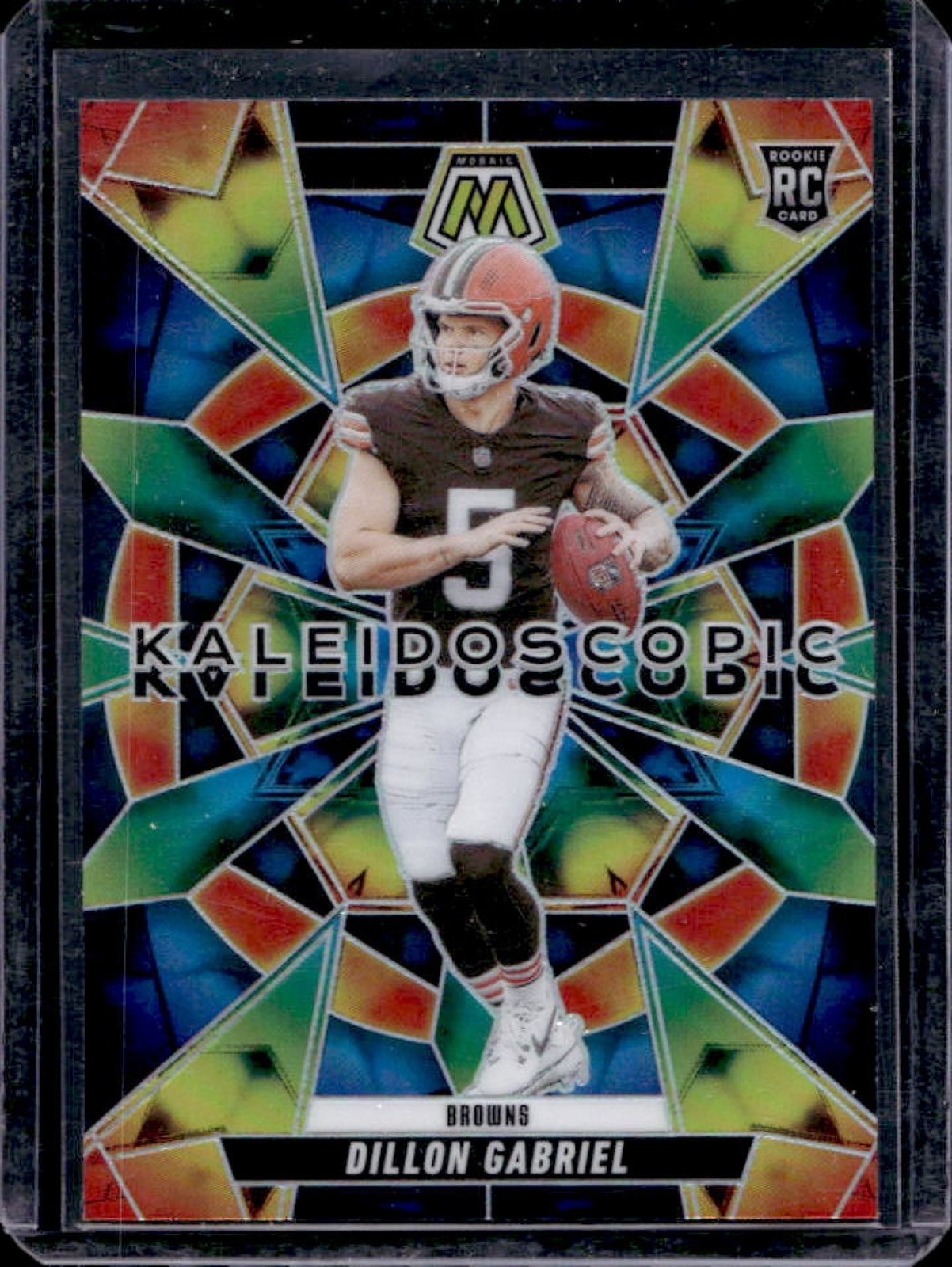 2025 Panini Mosaic Dillon Gabriel Kaleidoscopic RC SP Rookie #20 Browns
