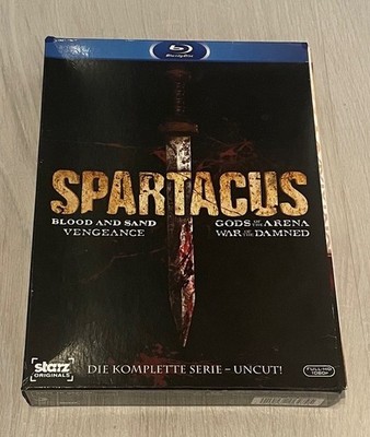 Spartacus Die komplette Serie Staffel 1-4 [Blu-Ray] 100% FULL UNCUT Deutsche Box