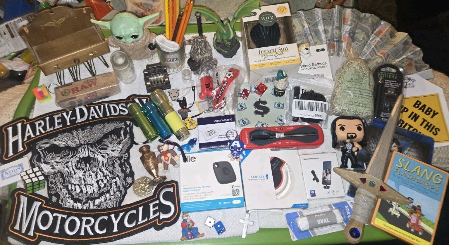 Large Mens Junk Drawer Lot~Clean Out~Vintage 2 Now Collection~Misc Various Items