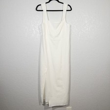 New Show Me Your Mumu White Stretch Eden Midi Dress Size XL