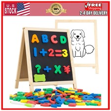 Magnetic Letters and Numbers Set with Dry Erase Board for Kids Educational Toy
