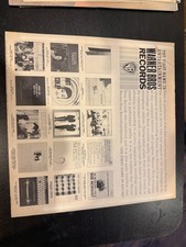12" Warner Brothers Records Company Inner Sleeve for LPs VG  SLEEVE ONLY