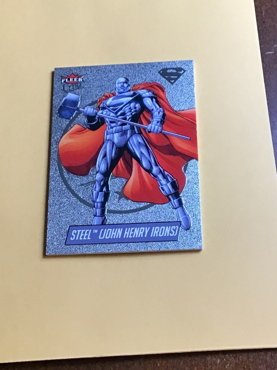 2026 UD Fleer Ultra Superman Base Medallion #M-9 Steel (JHI) | eBay