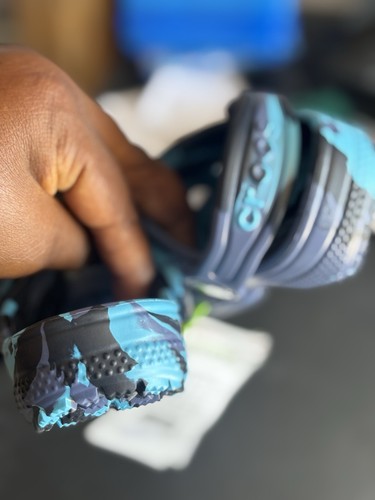 Nuevo Zueco Crocs Clásico Azul Mármol Talla 5 Niño Pequeño - Imagen 6 de 6