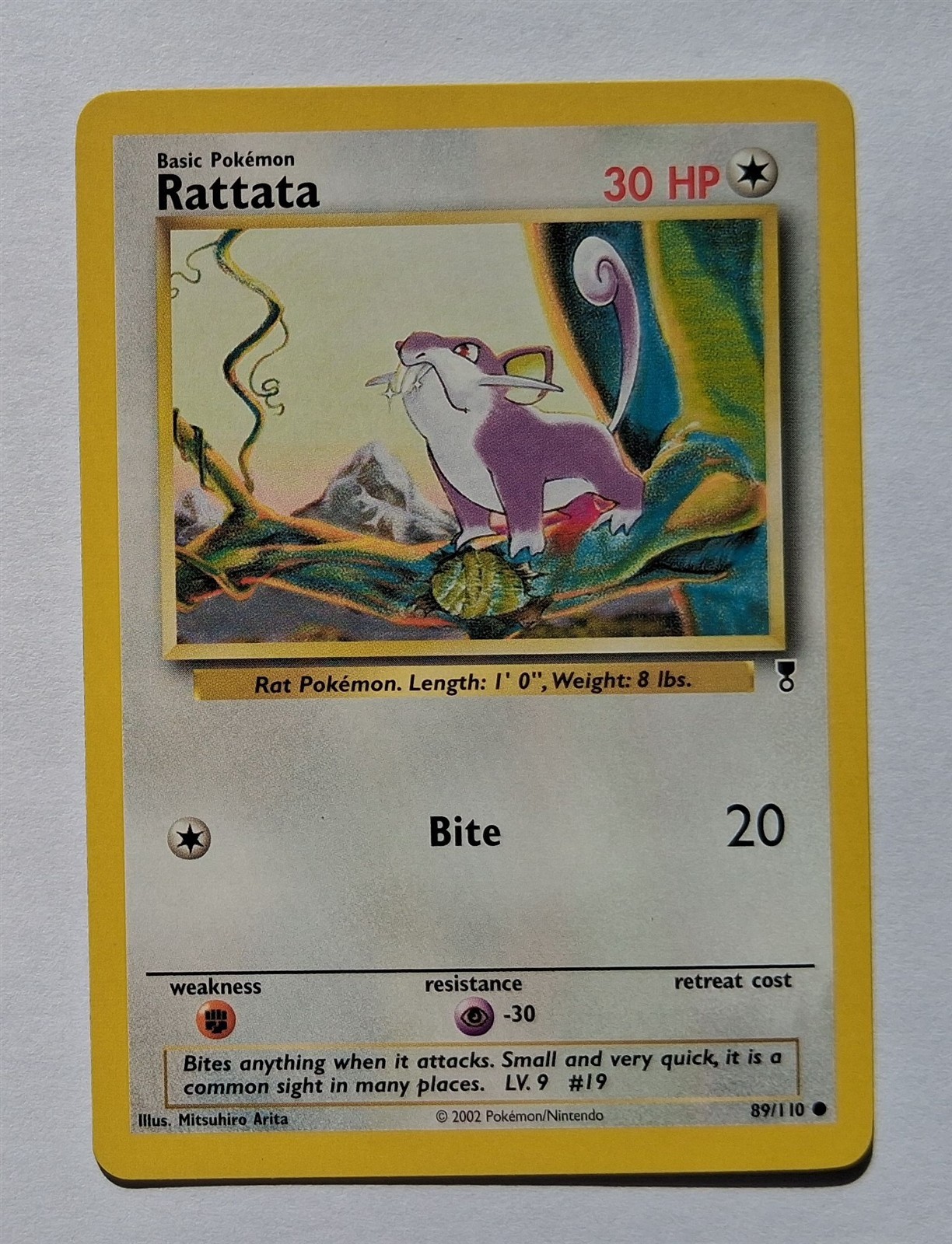 Pokemon - Rattata - Legendary Collection 89/110 - Common - LP