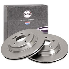 2x A.B.S. BREMSSCHEIBEN 300mm HINTEN passend für MERCEDES-BENZ S-KLASSE