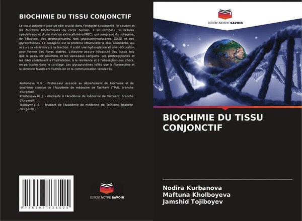 Nodira Kurbanova (U. A.) | Biochimie Du Tissu Conjonctif | Taschenbuch (2025)-image