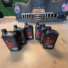 (6) Mitsubishi CVT Fluid J4 1 qrt Automatic Transmission MZ321212 same as dealer