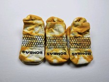 Bombas Tie Dye Ankle Socks Lot Of 3 Pairs Size Youth
