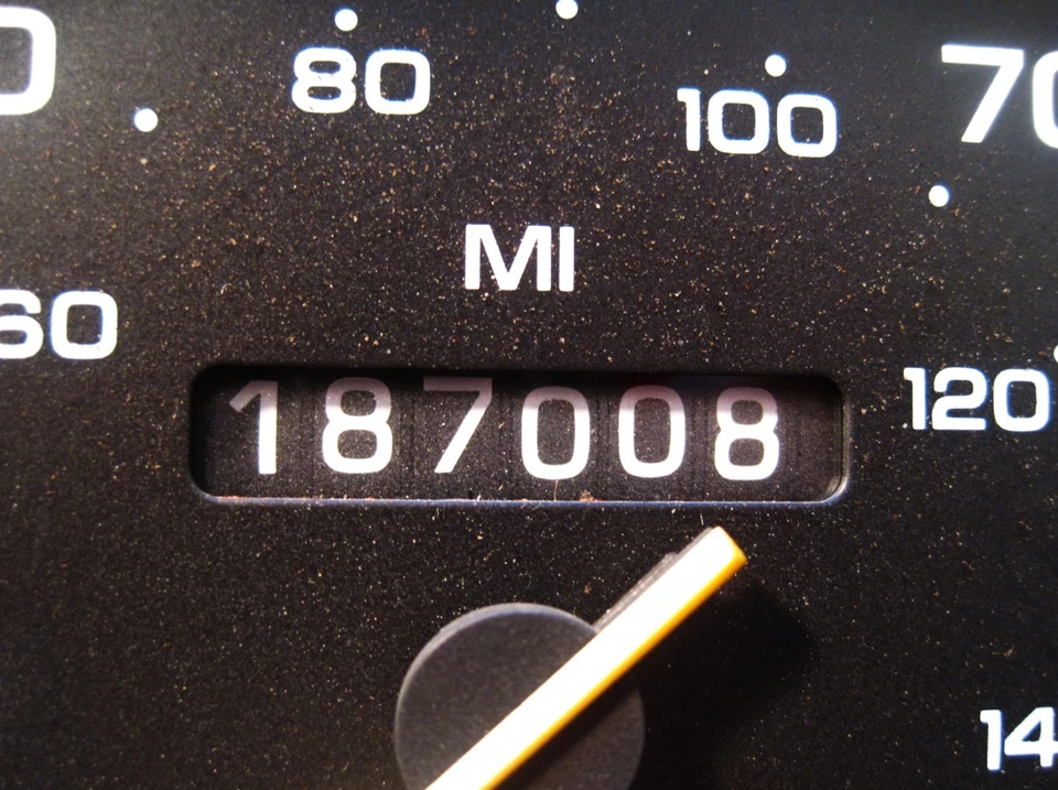 94-97 Dodge B250 B2500 5.9l Van Instrument Cluster w/ INTACT Gear Position Cable Foto 3 de 4