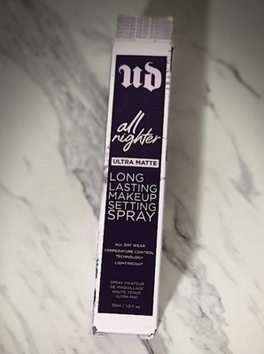 Urban Decay All Nighter Ultra Matte Long Lasting Makeup Setting Travel Spray 1oz