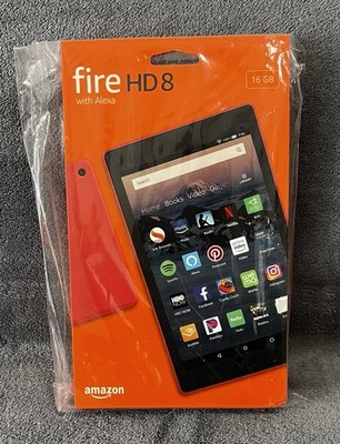 Amazon Fire HD 8 with Alexa 16 GB 8th Gen Wi-Fi Tablet Punch Red 8-inch