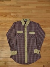 Jeans Joint Sears The Men's Store Vintage Western Button Front Shirt Men's S