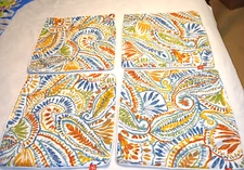 Pcinfuns Chair Cushion Covers Paisley Indoor Outdoor x4 READ One Needs Mending