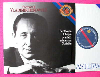 HOROWITZ: Portrait of Vladimir Horowitz - CBS MASTERWORKS 1989 Press.