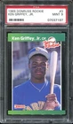 1989 Donruss Rookie Ken Griffey Jr. #3 Seattle Mariners RC PSA 9 MINT
